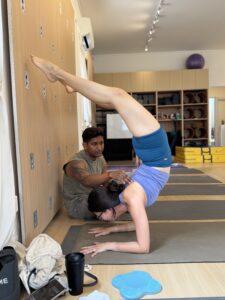 Yoga Class - Back Bend